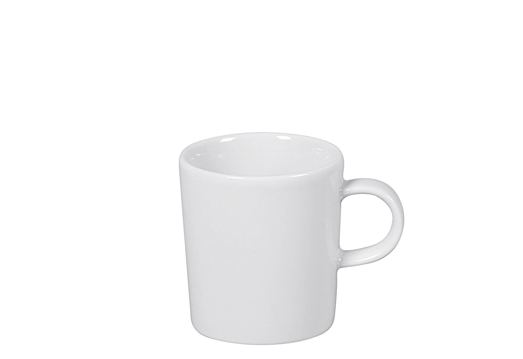 Espresso-Obertasse 0,09 l konisch Cucina-Basic Weiss