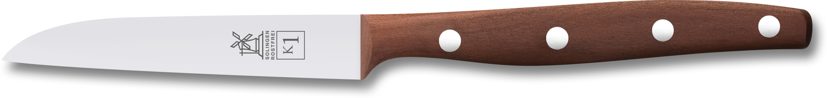 K1 Pflaume Schälmesser gerade rostfrei Dieses Küchenmesser gehört zu den Kochmessern