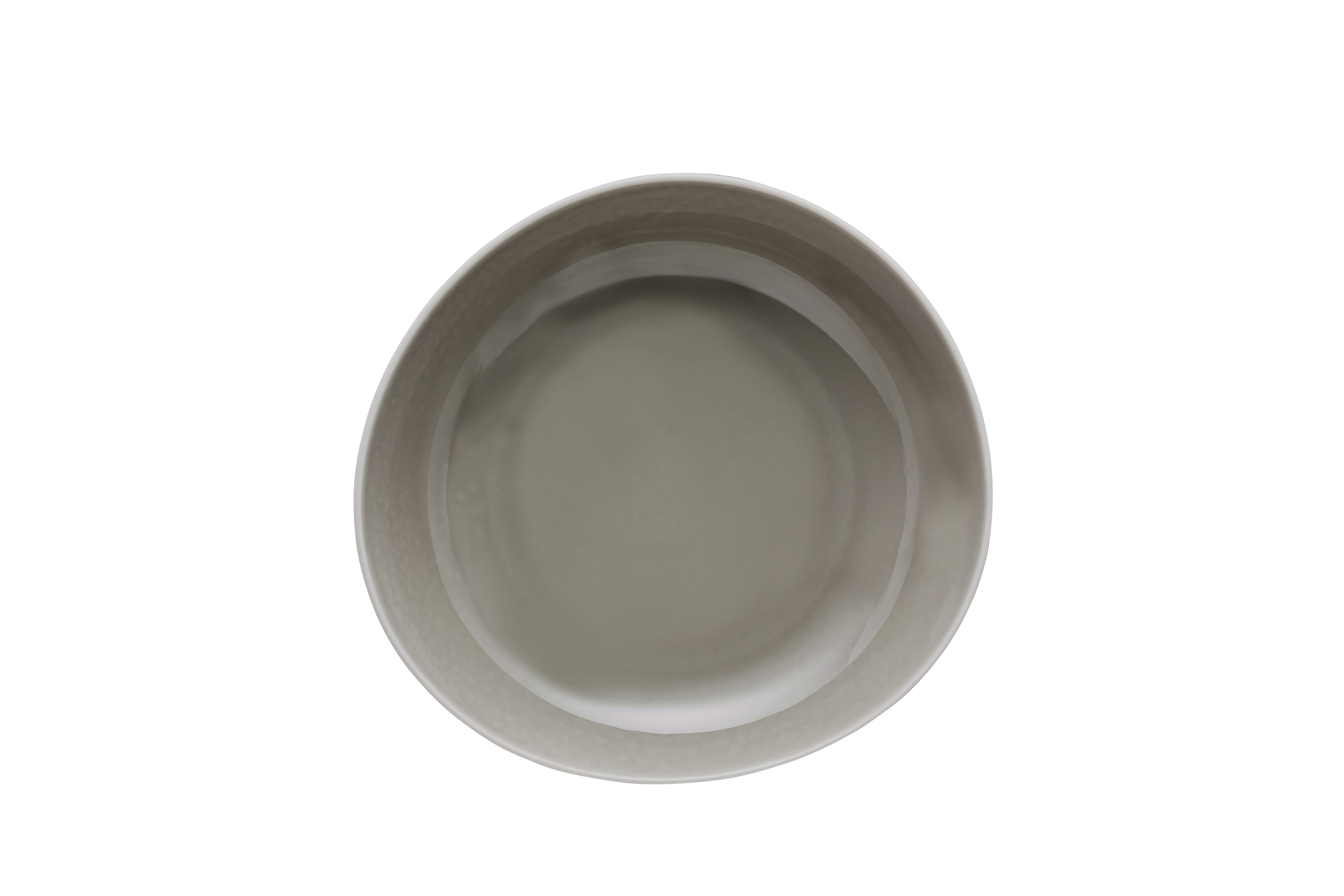 Junto Pearl Grey Teller tief 22 cm (Relief nur außen)