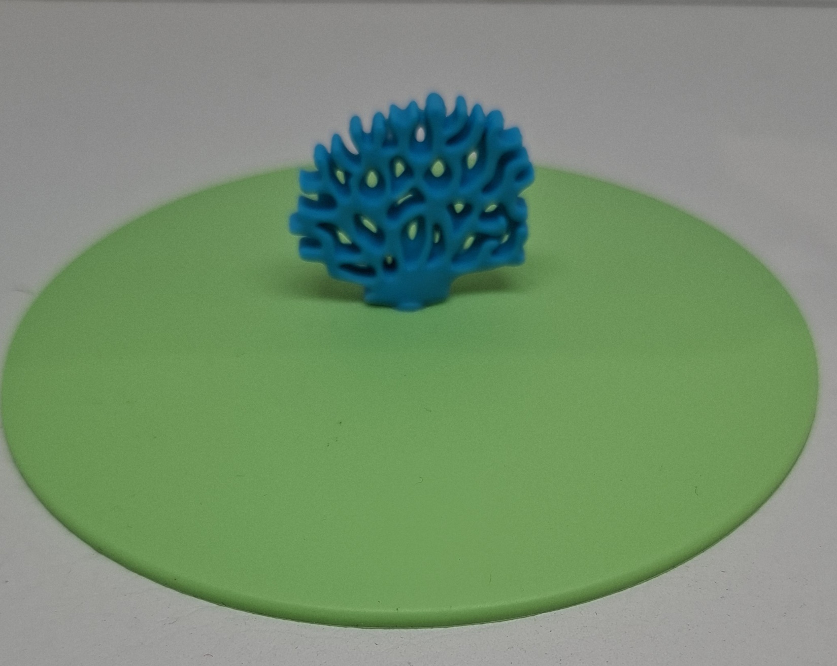 Silikonabdeckung Koralle Fächer für Gläser