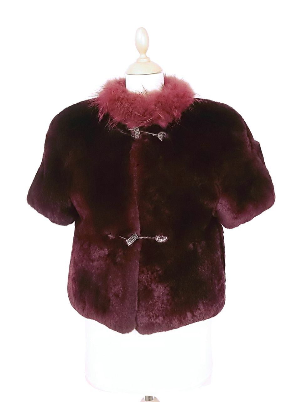 kurze Weste aus Rexkanin 40