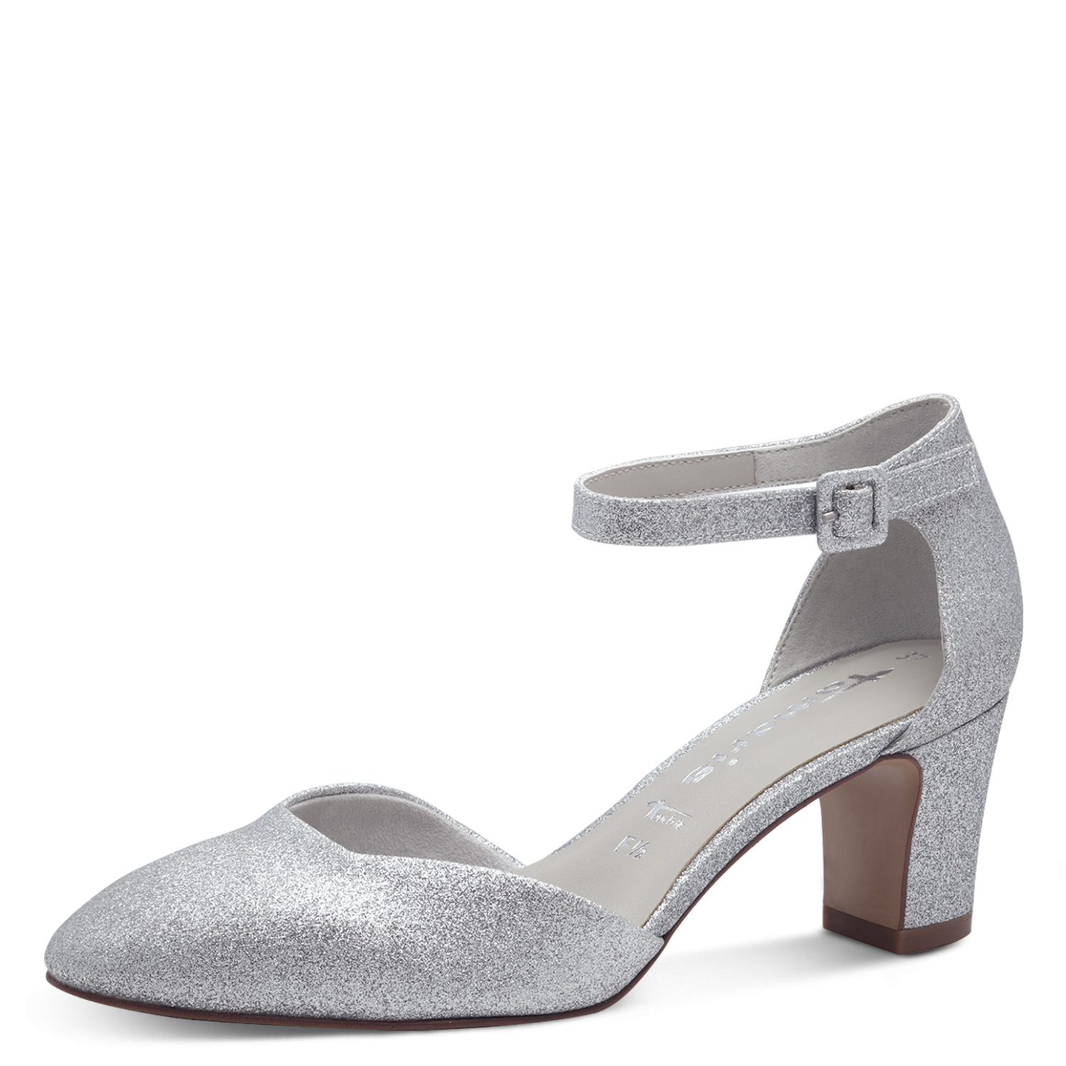 TAMARIS ESSENTIALS Da.-Pumps - silber - 42