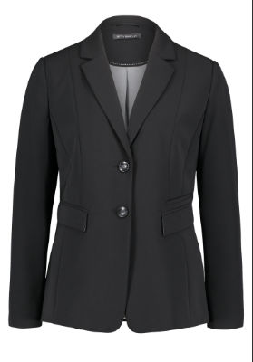 Betty Barclay Blazer Lang Einreiher 1/1 Arm - schwarz - 48
