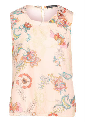 Betty Barclay Bluse Kurz ohne Arm - rose - 48