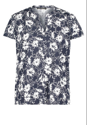 Betty Barclay Bluse Lang 1/2 Arm - navy - 46