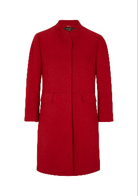 comma Mantel langarm - rot - 46