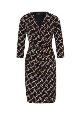 comma Kleid kurz - schwarz - 46