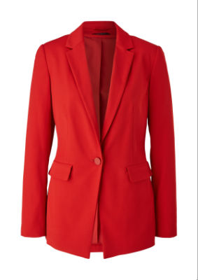 comma Blazer langarm - rot - 46