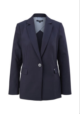 comma Blazer langarm - navy - 46