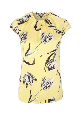 comma BLUSE KURZARM - multicolour - 46