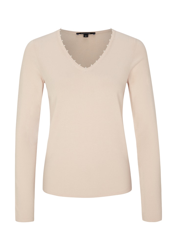 comma PULLOVER LANGARM - rose - 46