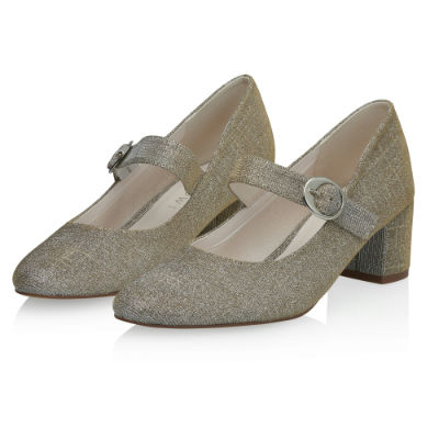 Rainbow Club Brautschuh - gold - 42