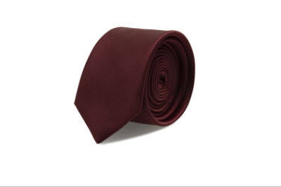 Brinkley's Set Slim Krawatte-Pochette - bordeaux - XL
