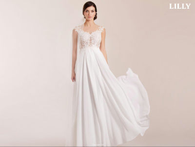 Lilly Brautkleid - ivory - 40