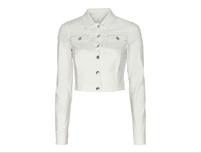 Lilly Jeansjacke - ivory - XXL