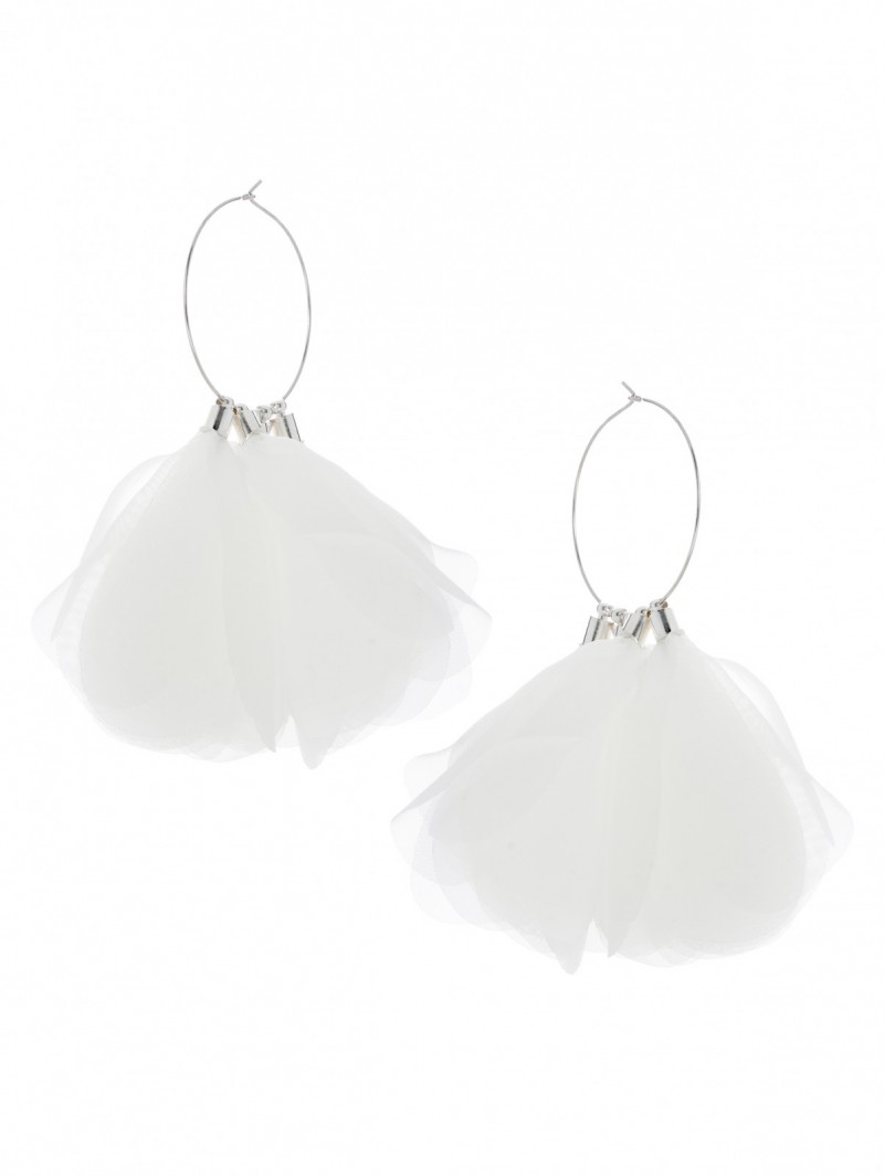 Poirier Ohrringe - ivory