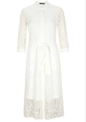 S.Oliver Kleid kurz - weiß - 46