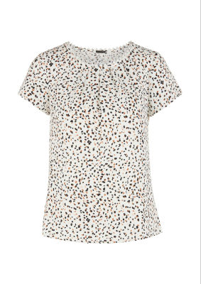 S.Oliver Bluse kurzarm - multicolour - 48