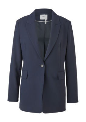S.Oliver Blazer langarm - blau - 48