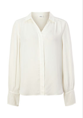 S.Oliver Bluse langarm - ivory - 48