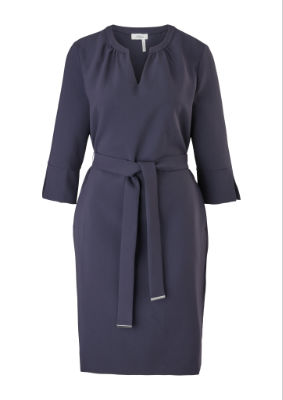S.Oliver Kleid kurz - blau - 48