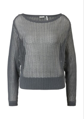 S.Oliver Pullover langarm - grau - XL