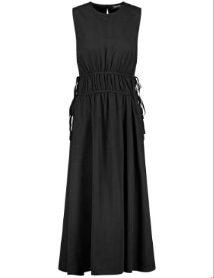 Taifun KLEID GEWEBE - schwarz - 48