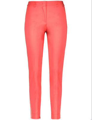 Taifun HOSE FREIZEIT VERKUE SLIM PEG LEG - rot - 38
