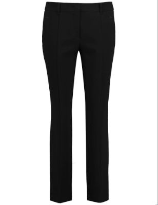 Taifun HOSE TUCH VERKUERZT SLIM PEG LEG - schwarz - 42