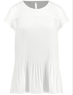 GERRY WEBER BLUSE 1/2 ARM - weiß - 48