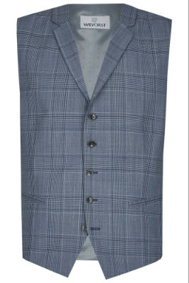 Wilvorst HERREN WESTE - hellblau - 102