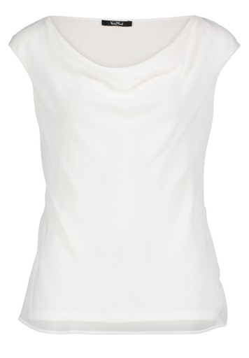 Vera Mont Bluse Kurz ohne Arm - ivory - 48