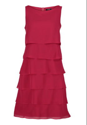 Vera Mont Kleid Kurz 1/1 Arm - rot - 48