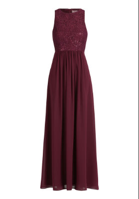 Vera Mont Kleid Lang ohne Arm - rot - 46