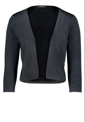 Vera Mont Strickjacke Kurz 3/4 Arm - navy - 34
