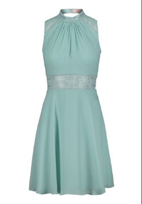 Vera Mont Kleid Kurz ohne Arm - grün - 42