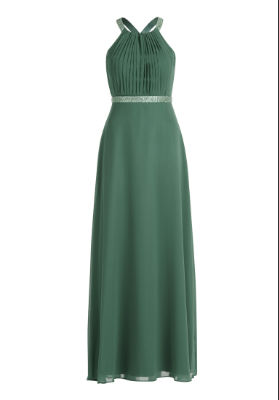 Vera Mont Kleid Lang ohne Arm - grün - 44