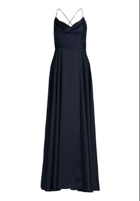 Vera Mont Kleid Lang ohne Arm - navy - 42