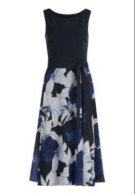 Vera Mont Kleid Kurz ohne Arm - multicolour - 48
