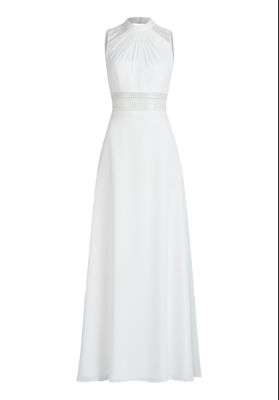 Vera Mont Kleid Lang ohne Arm - weiß - 44