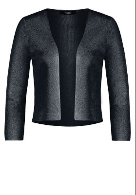 Vera Mont Strickjacke Kurz 3/4 Arm - navy - 48