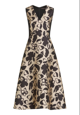 Vera Mont Kleid Lang ohne Arm - schwarz - 46