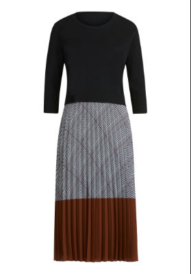 Vera Mont Kleid Kurz 1/2 Arm - schwarz - 42