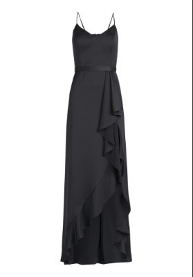 Vera Mont Kleid Lang ohne Arm - schwarz - 40
