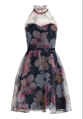 Vera Mont Kleid Kurz ohne Arm - multicolour - 40