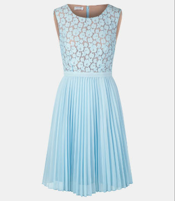 Apart Kleid - hellblau - 42