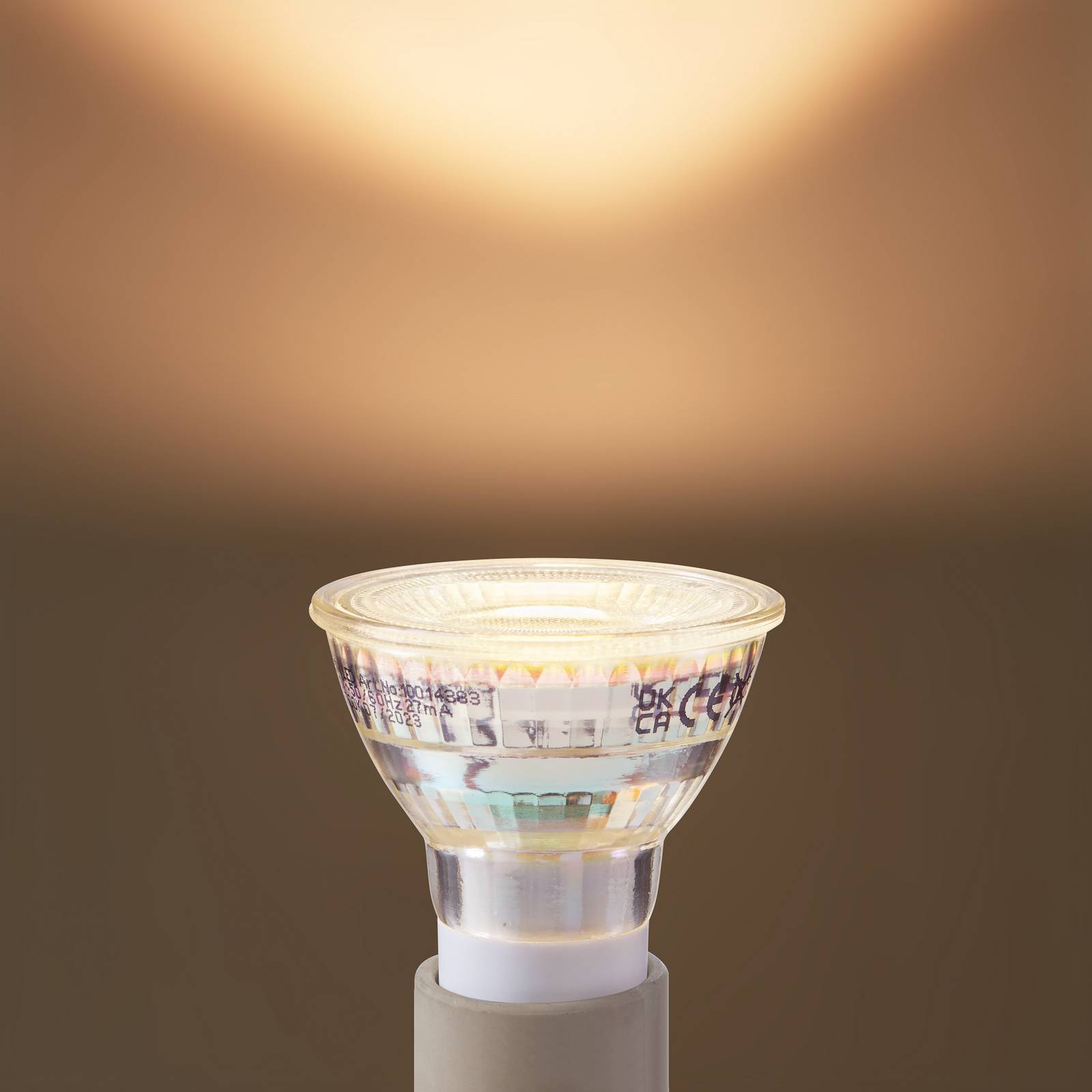 Arcchio LED-Leuchtmittel, Reflektor, GU10, 4,7W, klar, 2700K