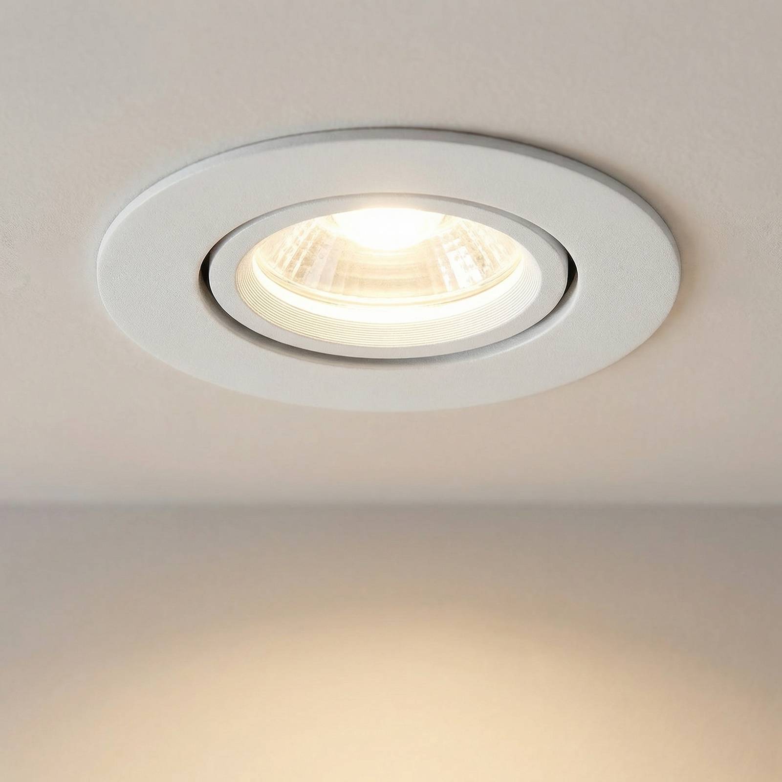 LED-Einbaustrahler Decoclic GU10/GU5.3, rund, weiß