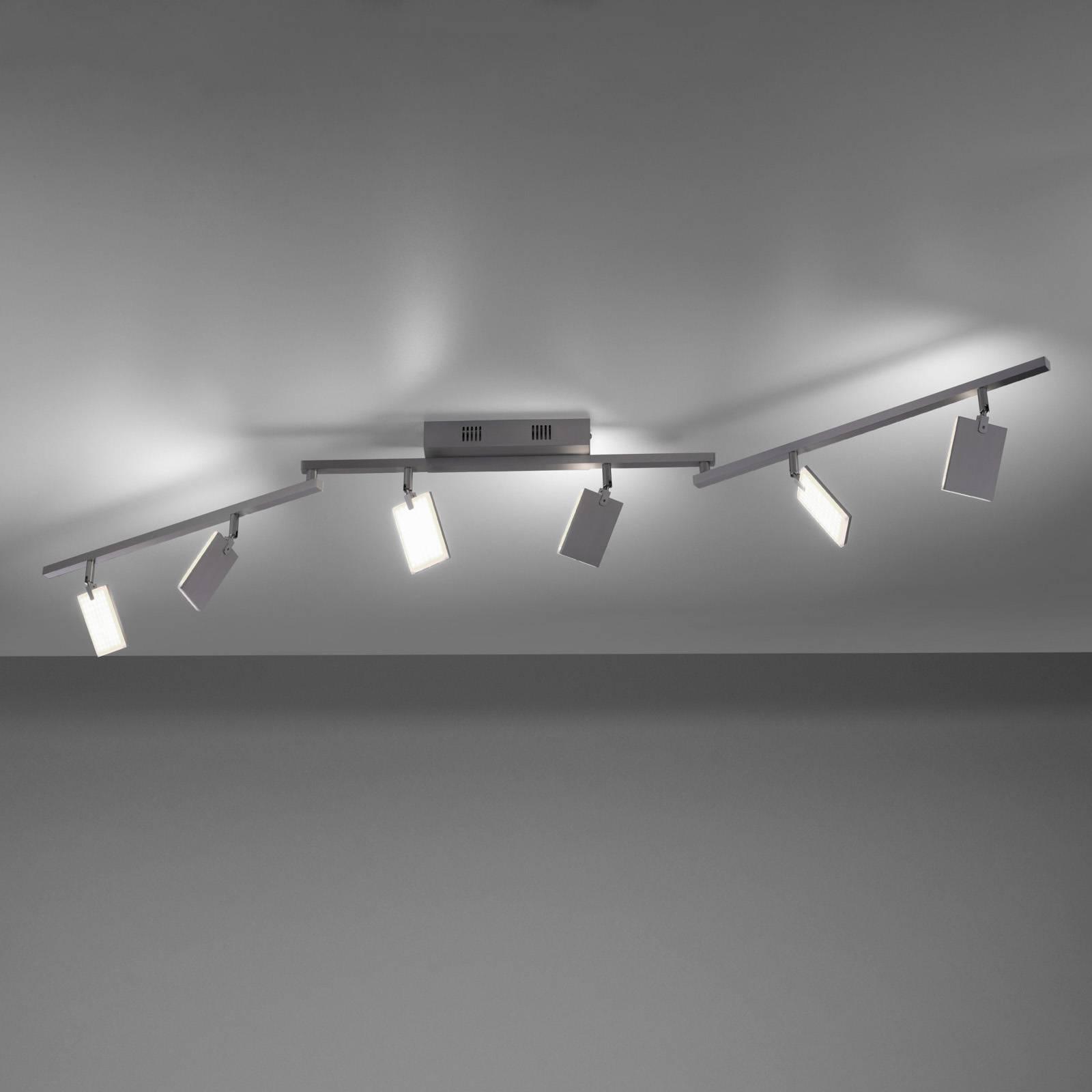 Deckenlampe PURE Mira, diamond, 6-flammig, Remote, CCT