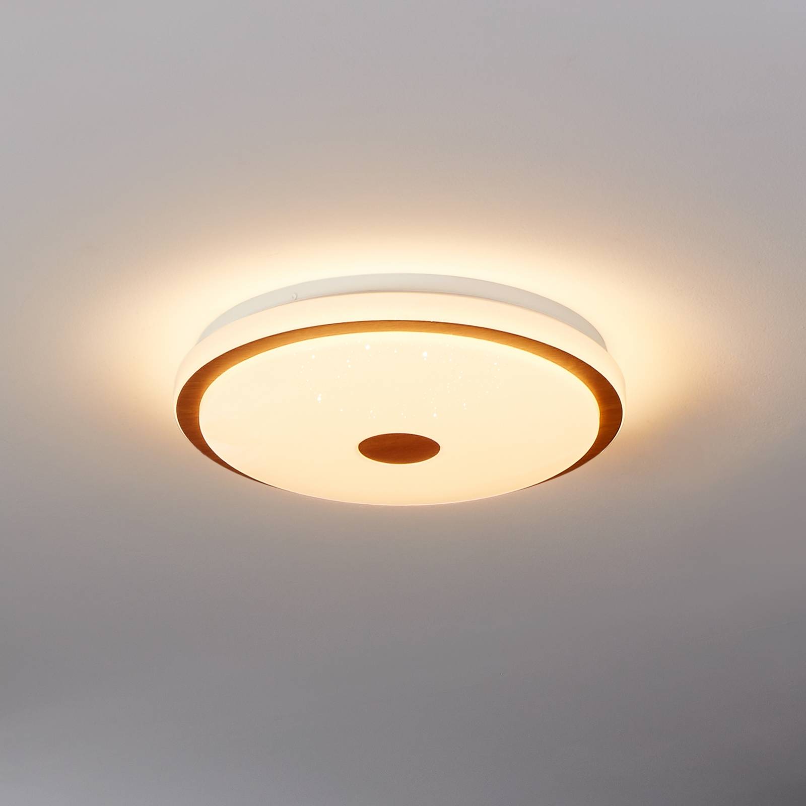 LED-Deckenlampe Lanciano 1 mit Fernbedienung Ø38cm